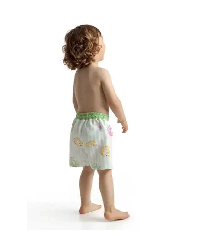 Meia Pata Meia Pata - Zwembroek Trunks - Donuts Green Stripes