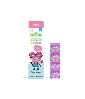 Glo Pals Glo Pals - Light Up Cubes (4pcs) Abby - Roze