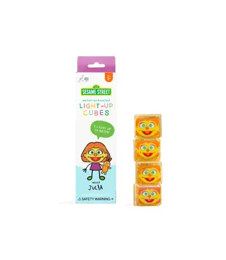 Glo Pals Glo Pals - Light Up Cubes (4pcs) Julia - orange