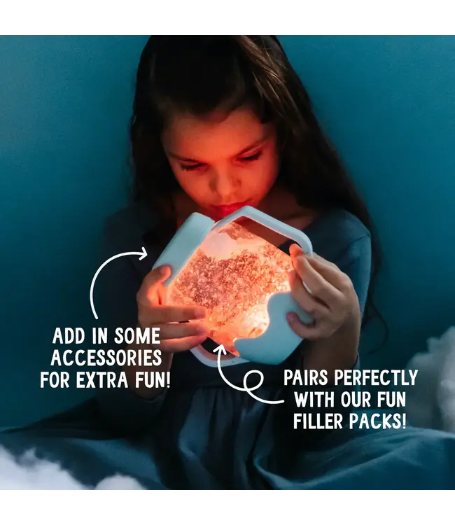 Glo Pals Glo Pals - Sensory Play Cup - Blauw