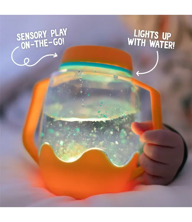 Glo Pals Glo Pals - Sensory Play Cup - orange