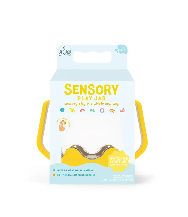 Glo Pals Glo Pals - Sensory Play Cup - Geel
