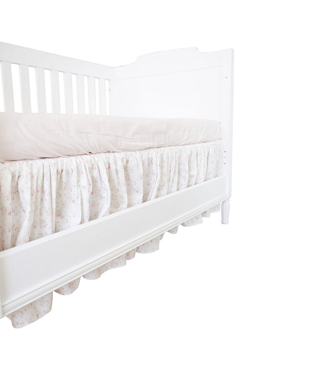 Theophile & Patachou Theophile & Patachou - Bedrok 70x140cm - bedrukt Pink Flower