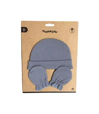 Mamelou Mamelou - Set Cap & Mittens - Tradewinds