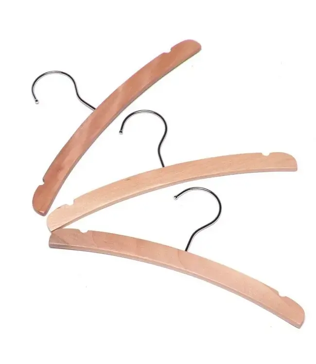 Mamelou Mamelou - Coat Hanger - Set Of 3 Pieces - Wood Natural