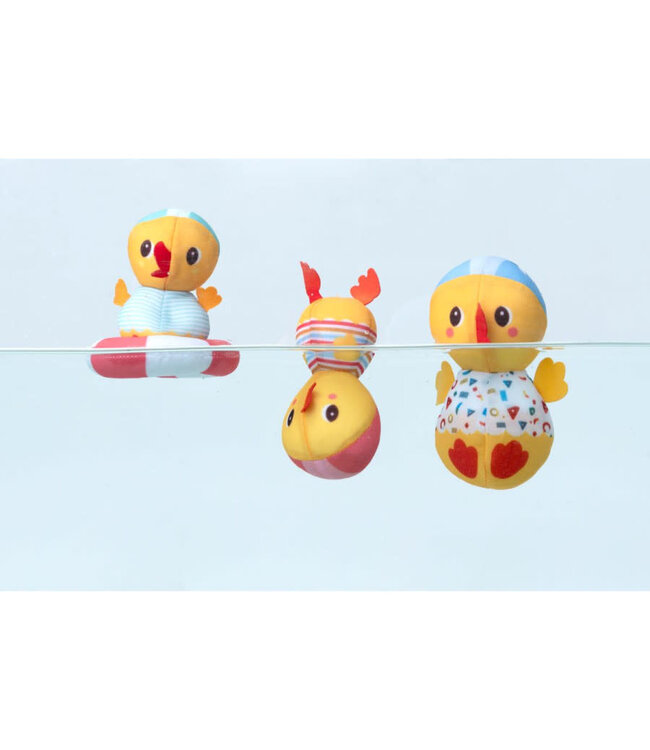 Lilliputiens Lilliputiens - 3 Badeendjes Leren Zwemmen