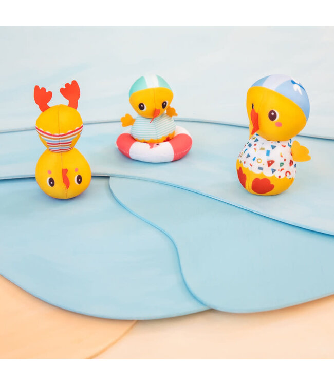 Lilliputiens Lilliputiens - 3 Badeendjes Leren Zwemmen