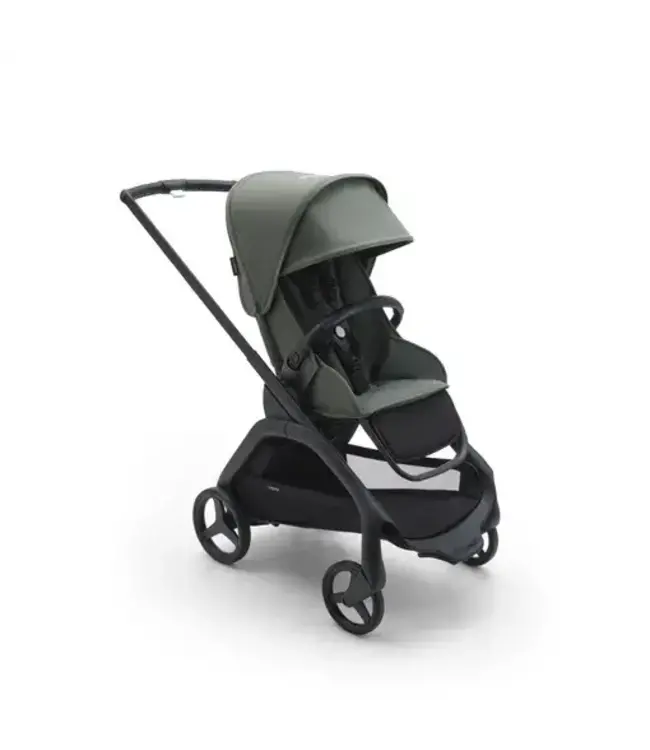 Bugaboo Bugaboo -  Dragonfly seat complete BLACK/FOREST GREEN-FOREST GREEN