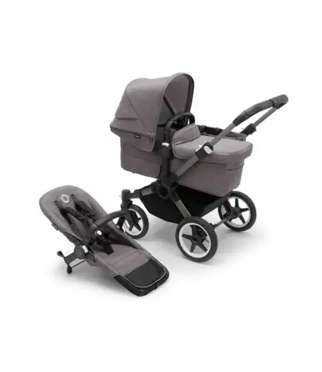 Bugaboo Bugaboo -  Donkey 5 Mono complete GRAPHITE/GREY MELANGE-GREY MELANGE