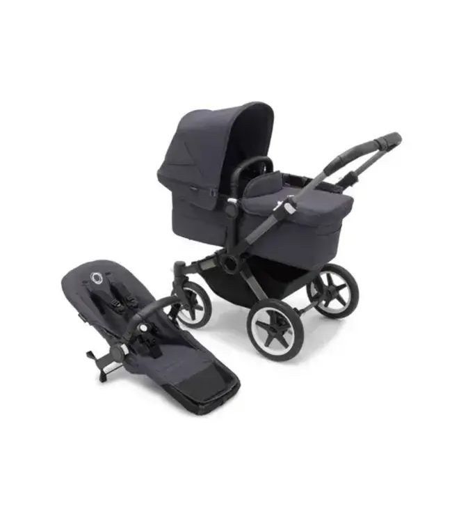 Bugaboo Bugaboo -  Donkey 5 Mono complete GRAPHITE/STORMY BLUE-STORMY BLUE