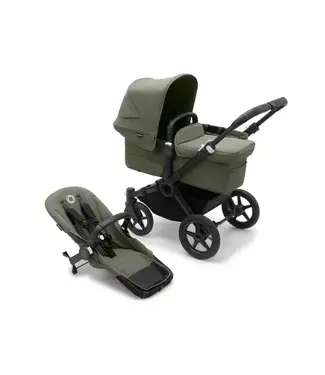 Bugaboo Bugaboo -  Donkey 5 Mono complete BLACK/FOREST GREEN-FOREST GREEN