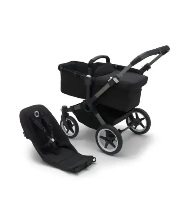 Bugaboo Bugaboo -  Donkey 5 base GRAPHITE/ MIDNIGHT BLACK