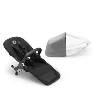 Bugaboo Bugaboo -  Donkey 5 Duo extension set MIDNIGHT BLACK