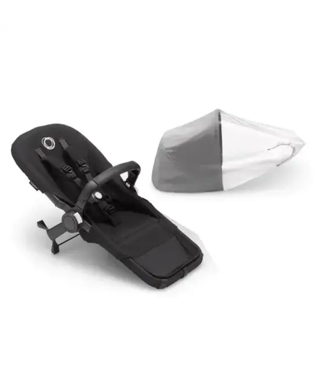 Bugaboo Bugaboo -  Donkey 5 Duo extension set MIDNIGHT BLACK