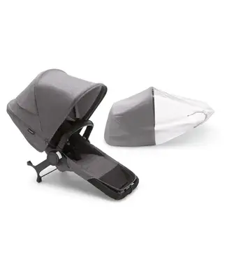 Bugaboo Bugaboo -  Donkey 5 Duo extension complete GREY MELANGE-GREY MELANGE