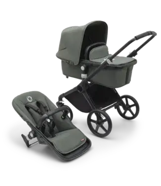 Bugaboo Bugaboo -  Fox Cub complete BLACK/FOREST GREEN-FOREST GREEN