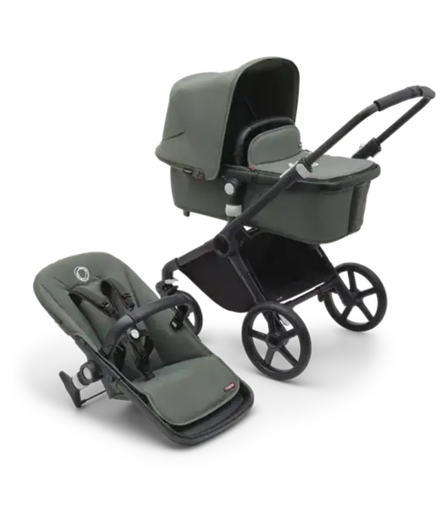 Bugaboo Bugaboo -  Fox Cub complete BLACK/FOREST GREEN-FOREST GREEN