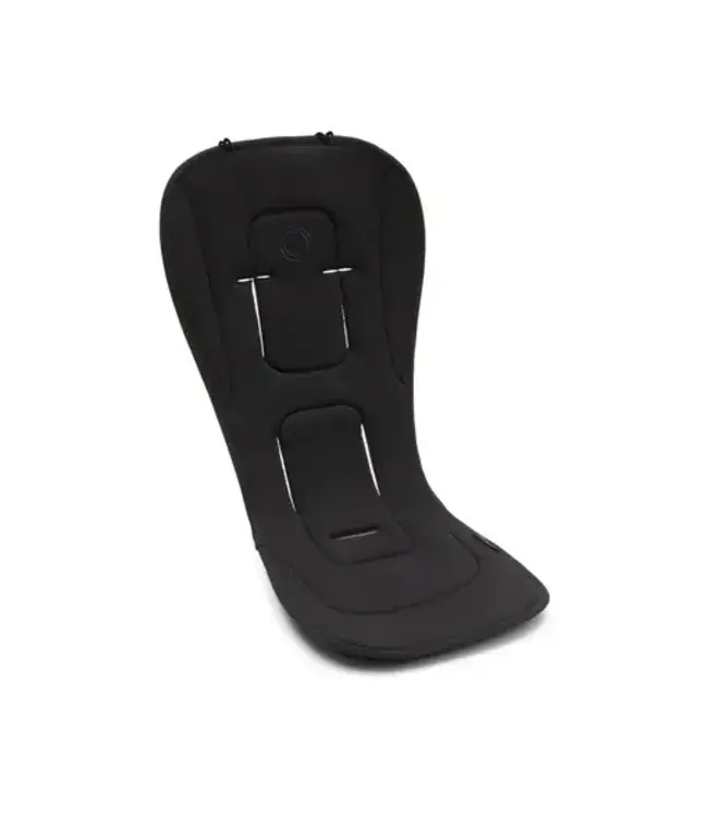 Bugaboo Bugaboo -  dual comfort seat liner Midnight black