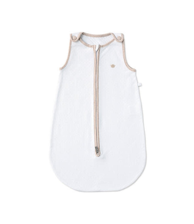 First First - sleeping bag   CATO ESSENTIALS BEIGE - white-beige 0/3M