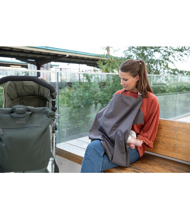 Baby on the move Baby on the move - Borstvoedingsdoek - Epic Grey