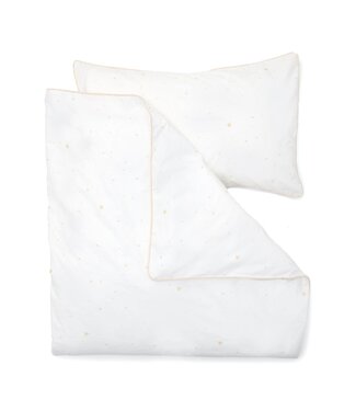 Poetree Kids Poetree Kids - Baby Dekbedovertrek & kussensloop (100x135cm) - Etoile Sand