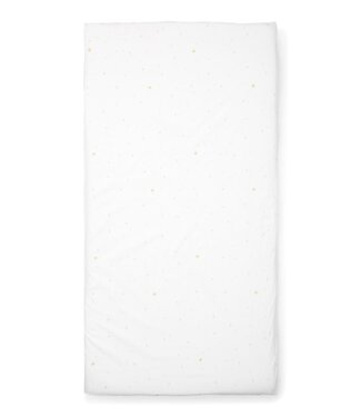 Poetree Kids Poetree Kids - Poplin Hoeslaken voor ledikant 70x140cm Star - Etoile Sand