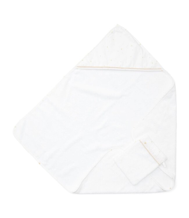 Poetree Kids Poetree Kids - Badcape & washandje - Etoile Sand