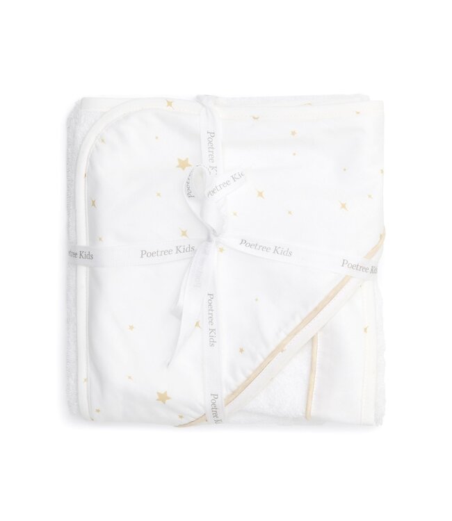 Poetree Kids Poetree Kids - Badcape & washandje - Etoile Sand