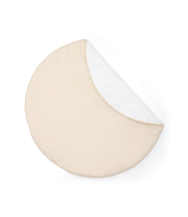 Poetree Kids Poetree Kids - Boxkleed rond (95x95cm) - Etoile Sand