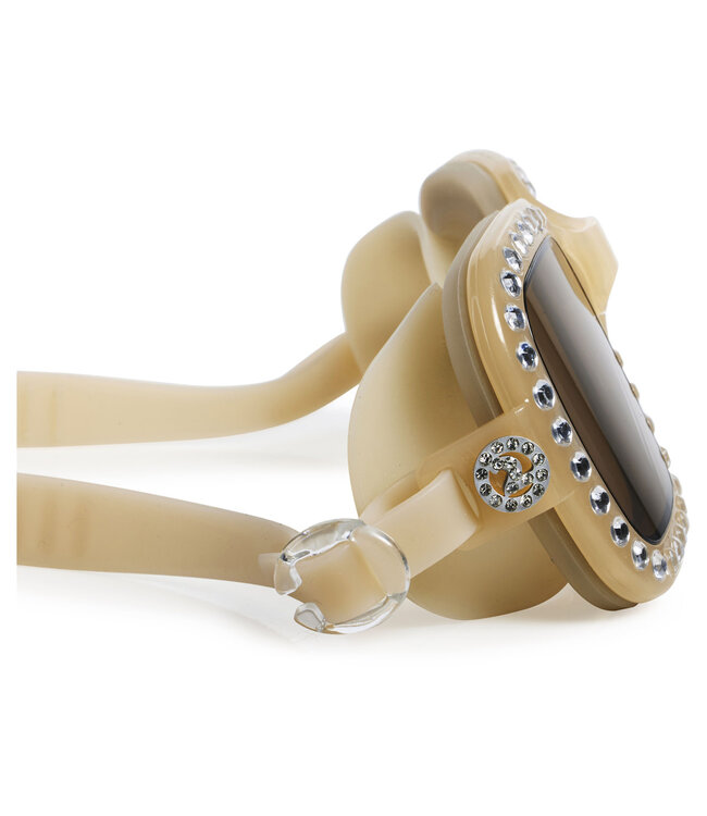 Bling2o Bling2o - ZWEMBRIL: VIBRANCY - Opal, goud, siliconen, aanpasbare hoofdband, 100% UV  bescherming, anti-condens, in doorzichtige bewaardoos, 14+