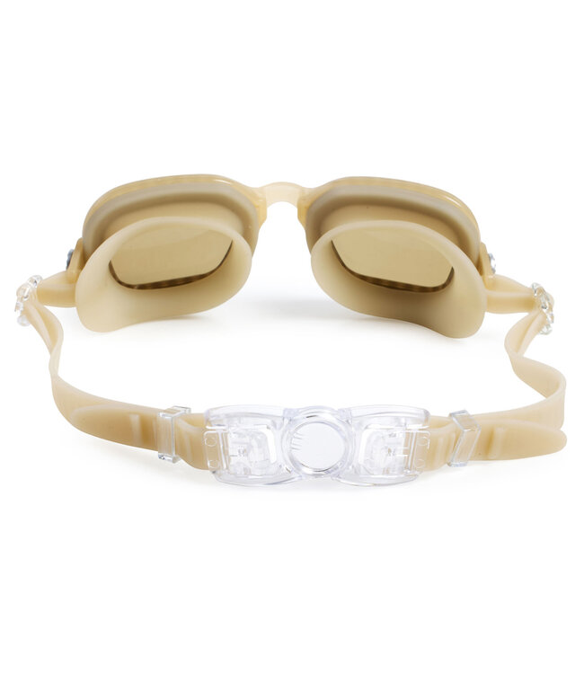 Bling2o Bling2o - ZWEMBRIL: VIBRANCY - Opal, goud, siliconen, aanpasbare hoofdband, 100% UV  bescherming, anti-condens, in doorzichtige bewaardoos, 14+