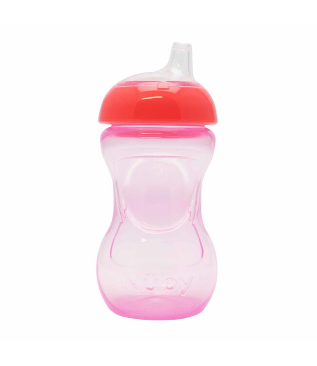 Nuby Nuby - Mini easy grip drinkbeker - Roze - 180ml - 4m+
