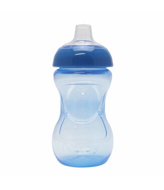 Nuby Nuby - Mini easy grip drinkbeker - Blauw - 180ml - 4m+