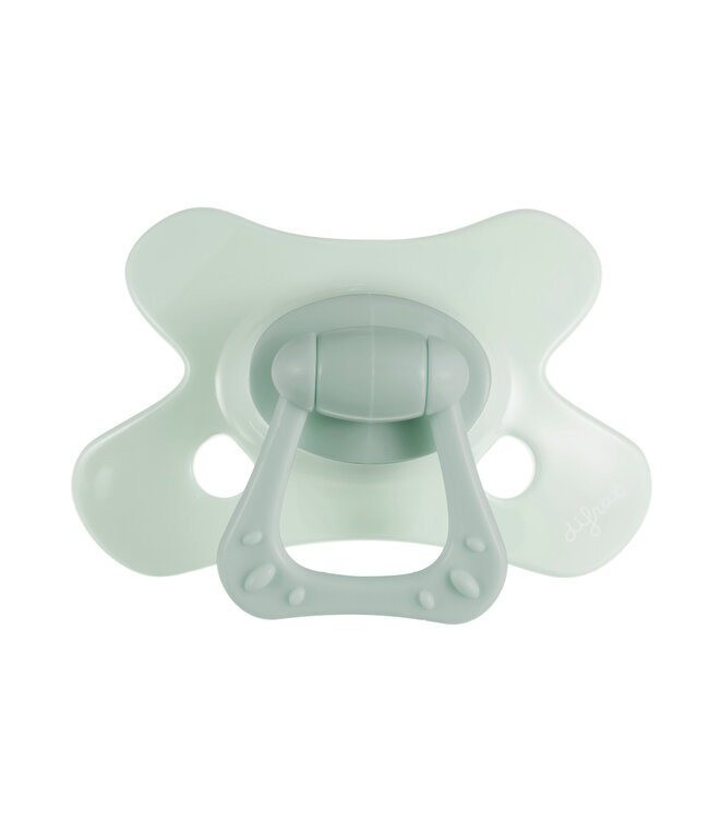 Difrax Difrax - Fopspeen Natural 6+ M Se Green Jade