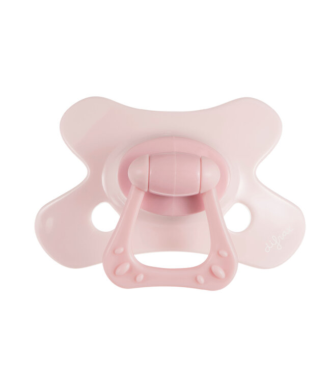 Difrax Difrax - Fopspeen Natural 6+ M Se Pink Opal