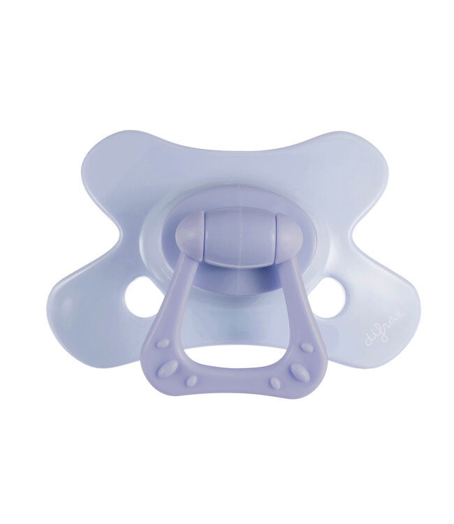 Difrax Difrax - Fopspeen Natural 6+ M Se Lilac Amethyst