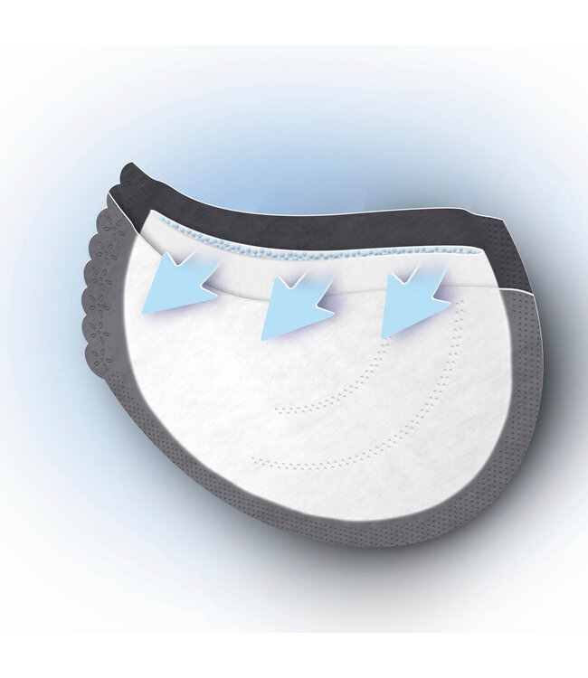 Difrax Difrax - Zorgkompressen Wit En Zwart 40