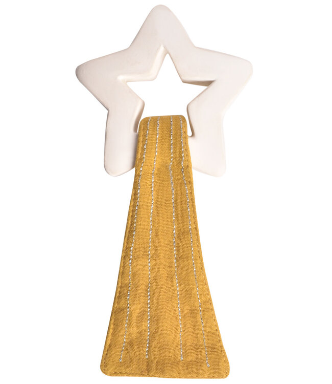 Tikiri Tikiri - STER - BIJTRING in natuurlijk rubber 17.2cm, in doos , 0+