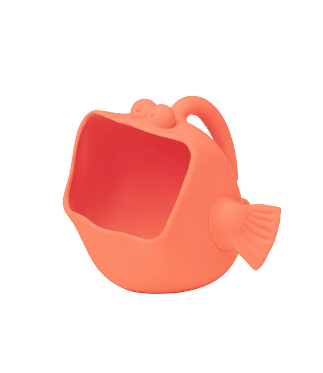 Scrunch Scrunch - HANDSCHEP koraal 16x15x12cm, opvouwbaar, 100% siliconen,  recycleerbaar, 12m+