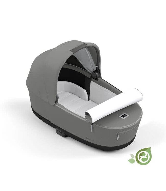 Cybex Cybex - Sustainable Fabric Lux Carry Cot Priam 4 | e-Priam 2 - Grey
