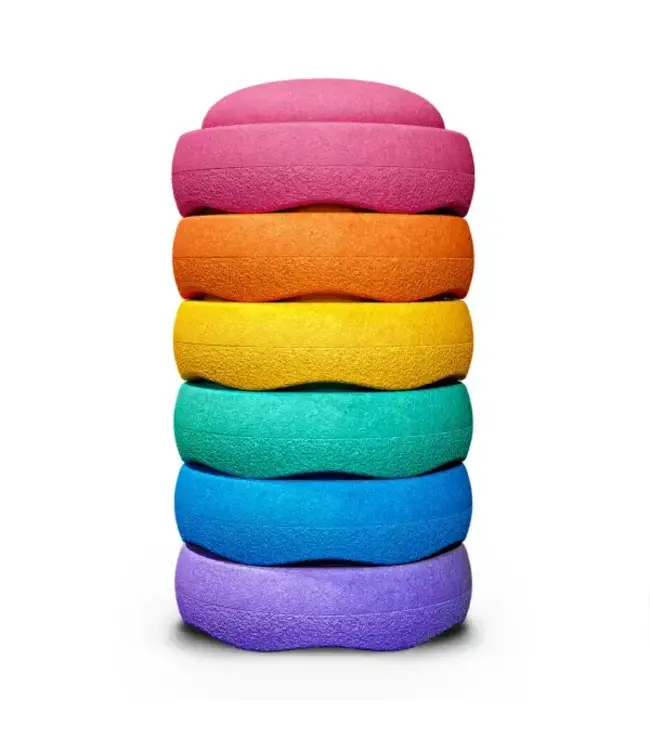 Stapelstein Stapelstein - ORIGINAL | Rainbow Classic Pink Edition | 6