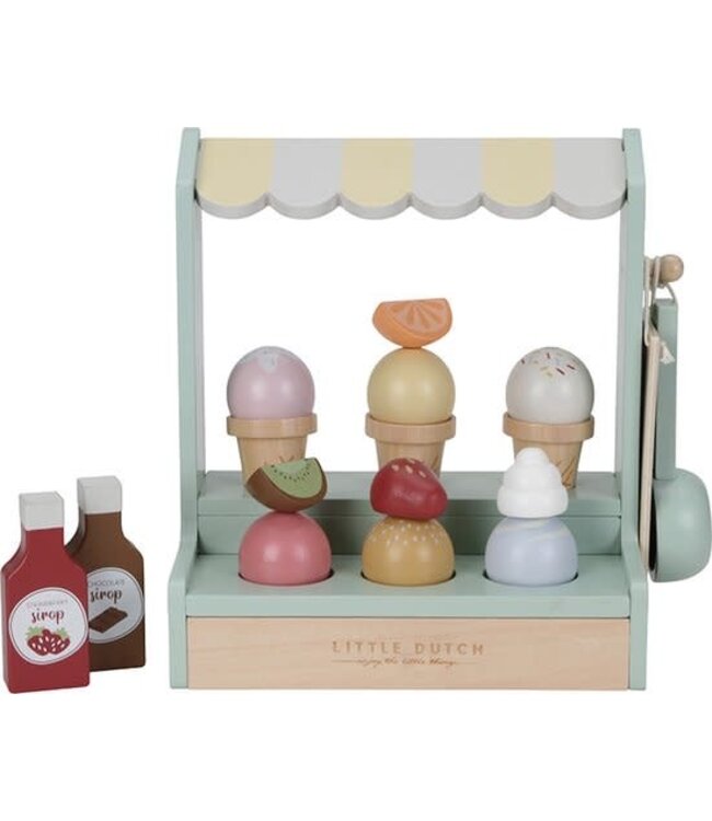 Little Dutch Toys Little Dutch Toys - Houten speelgoed ijskraam FSC