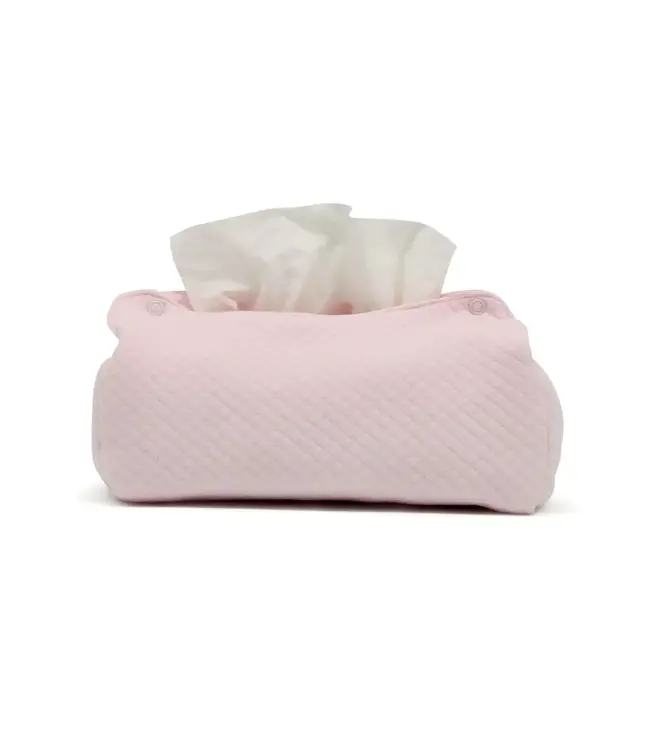 Living Nature Living Nature - Tissuebox cover losange roze hoog model