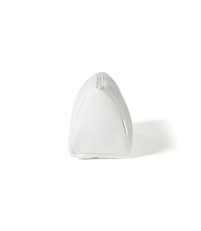 Living Nature Living Nature - Toilettas groot Pernille in losange wit maat L = 30 x 18 x 12 cm