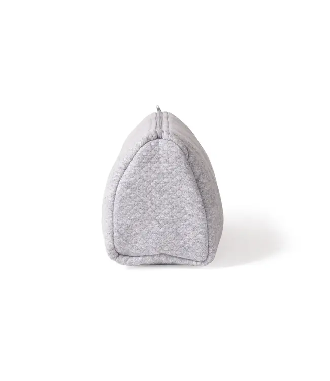 Living Nature Living Nature - Toilettas groot Pernille  in losange grijs maat L = 30 x 18 x 12 cm