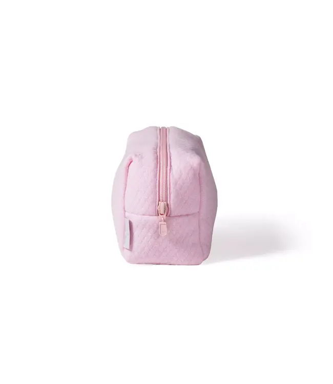 Living Nature Living Nature - Toilettas Charlie losange roze maat M = 26 x 12 x 8,5 cm