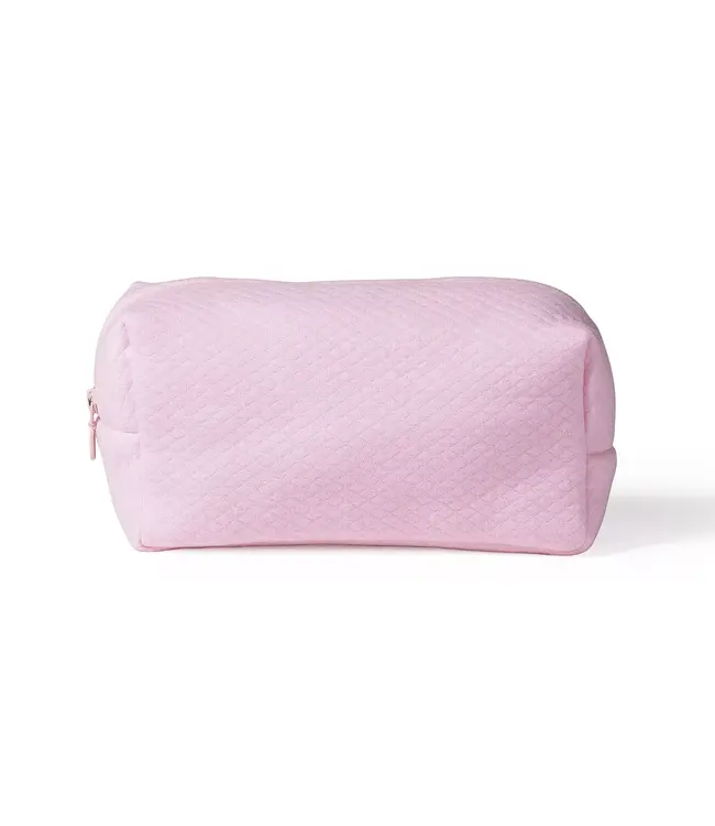 Living Nature Living Nature - Toilettas Charlie losange roze maat M = 26 x 12 x 8,5 cm