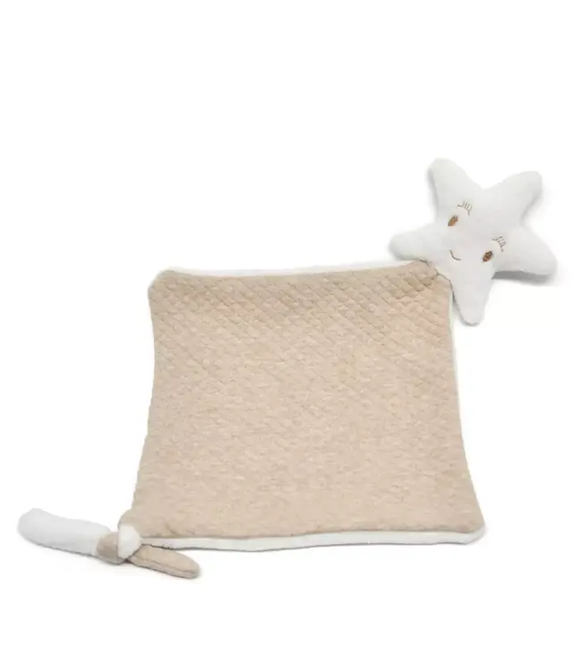 Living Nature Living Nature - Little Star doudou nieuw model losange camel