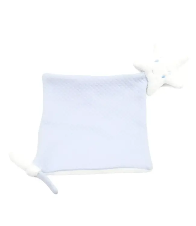 Living Nature Living Nature - Little Star doudou nieuw model  losange blauw