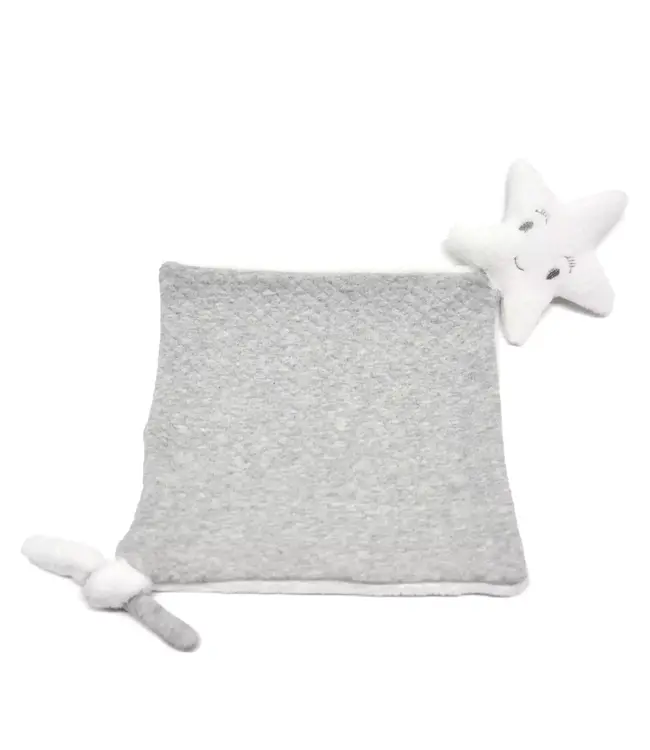 Living Nature Living Nature - Little Star doudou nieuw model losange grijs
